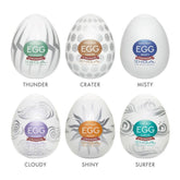 TENGA Egg Variety Pack - Hard Boiled Penis Strokers (6 Pack)
